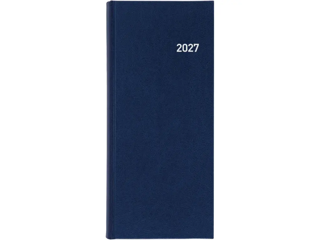Agenda long Le Jour 2025 bleu foncé