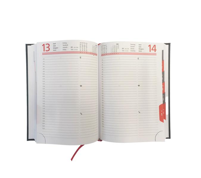 Agenda long Le Jour 2025 bleu foncé (copie)