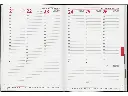 Agenda long Le Jour 2025 bleu foncé (copie)