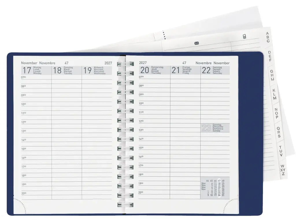 Agenda de poche Rex, Wire-O 2025