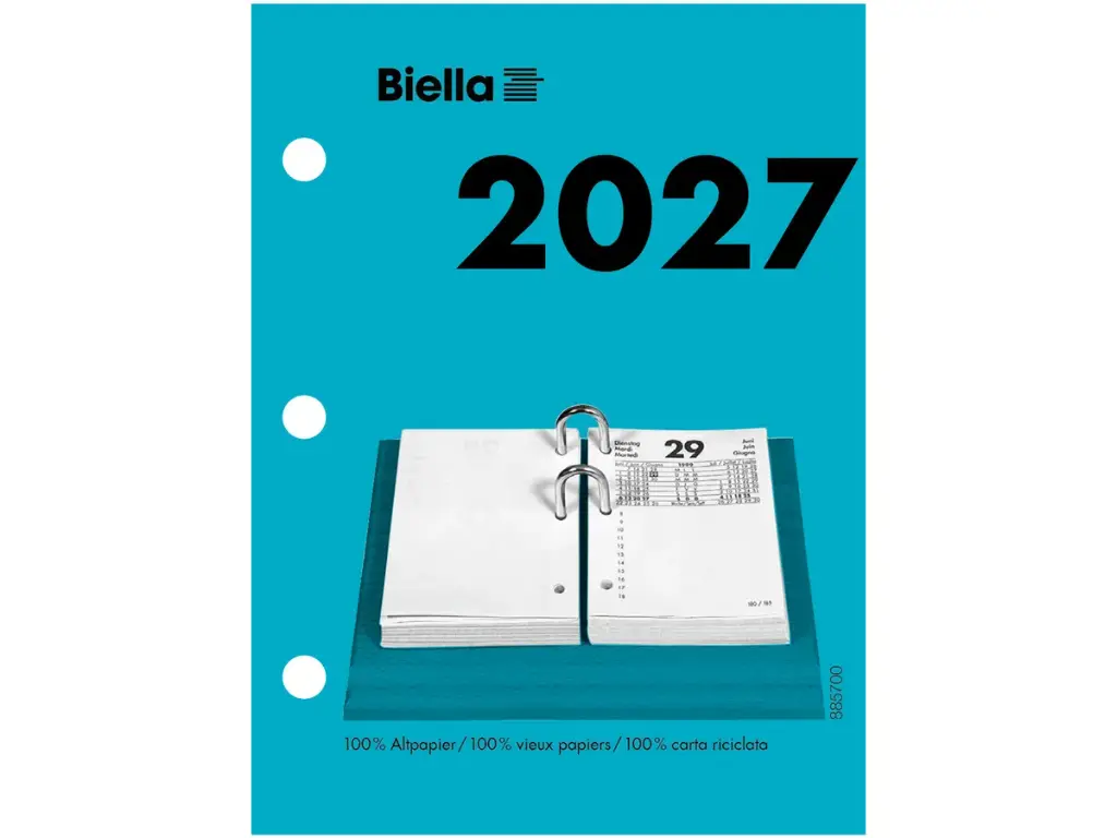 Petit bloc calendrier 2025
