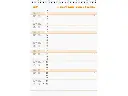 Calendrier de table Seplana 2025 carton