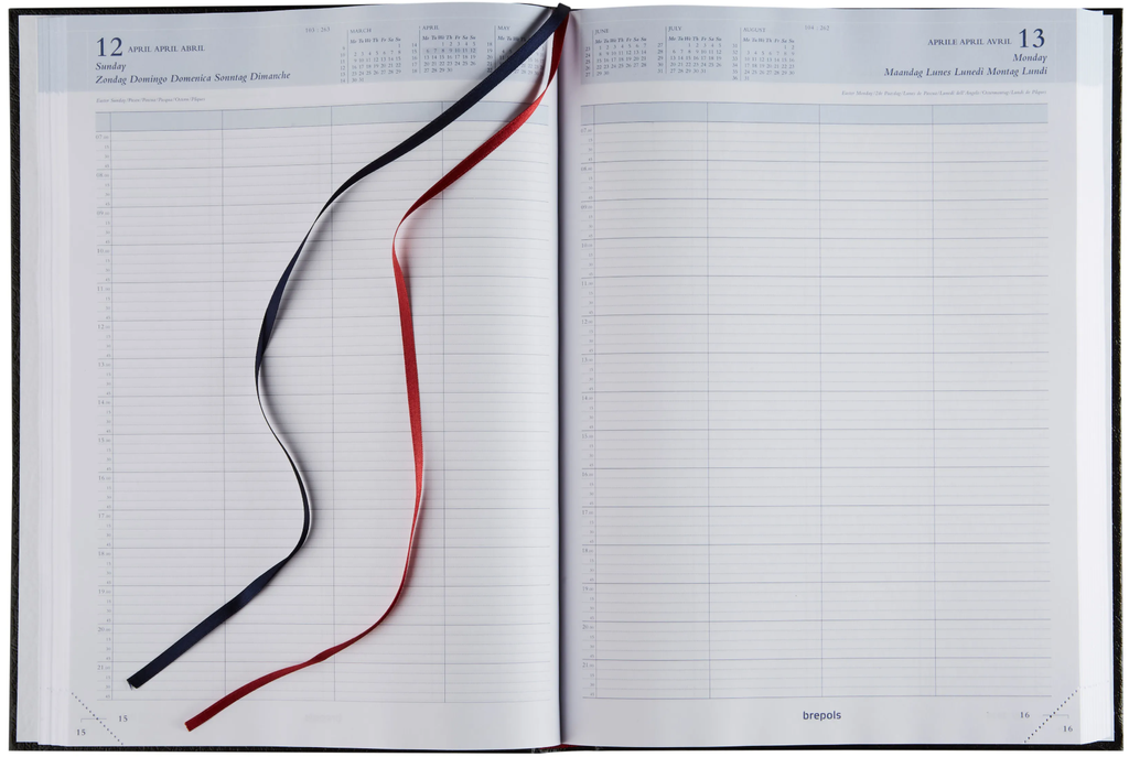 ​Agenda BREPOLIS Bremax 1 noir 2026