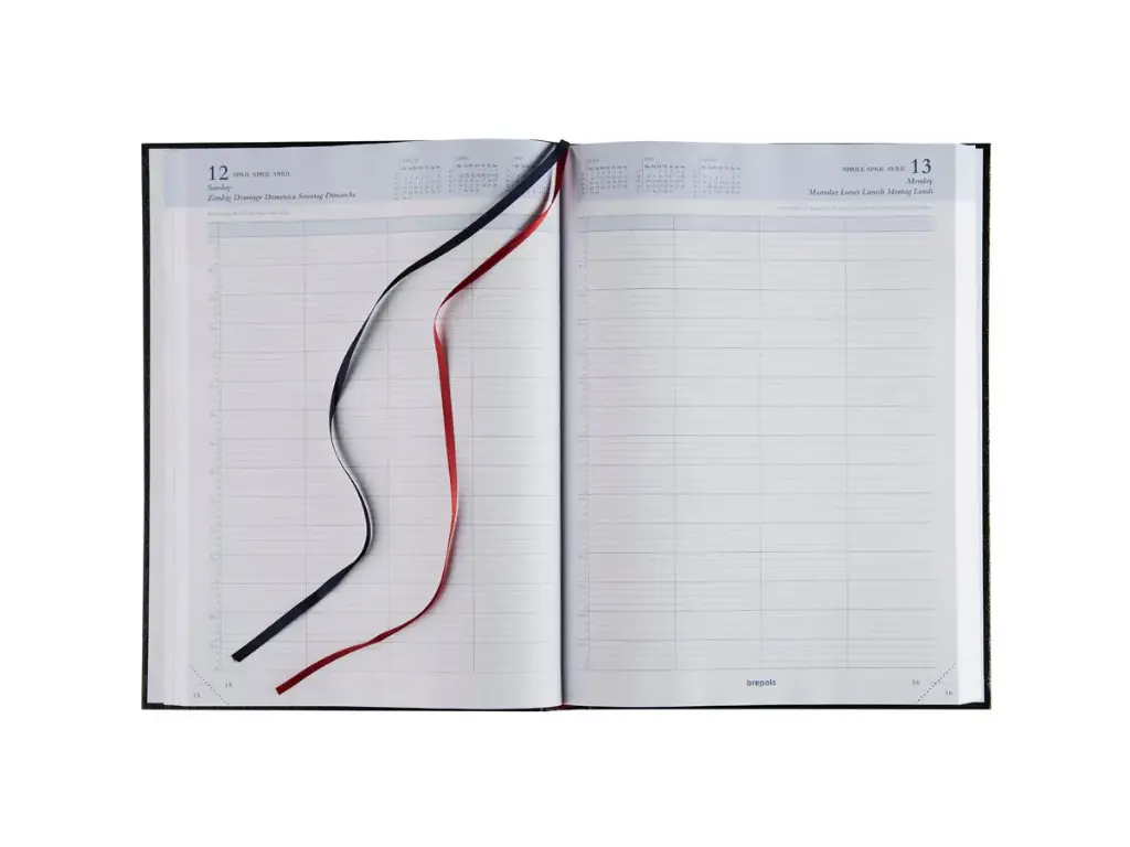 ​Agenda BREPOLIS Bremax 1 noir 2026