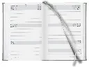 Agenda long Le Jour 2025 bleu foncé (copie)