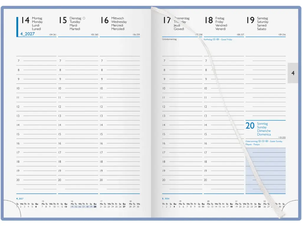 Agenda Colorful 7 2026
