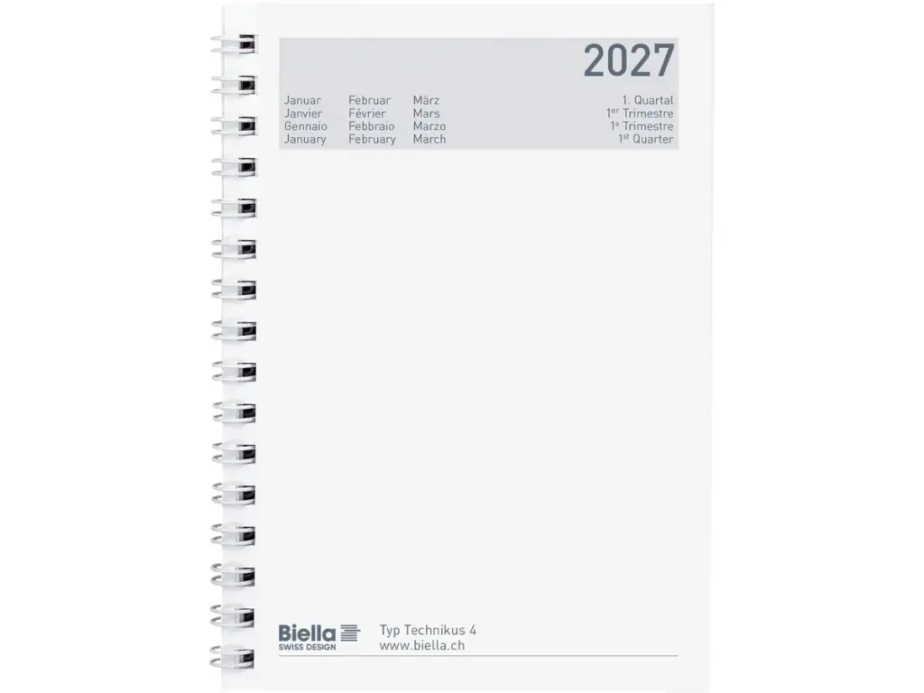 ​Agenda trimestriel Technikus 4, Wire-O 2027