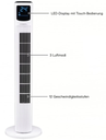 Ventilateur FURBER Torrevento blanc