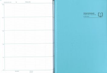 Unterrichtsheft, Ausgabe A (5-Tagewoche)