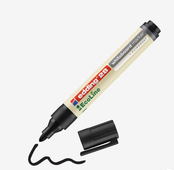 Whiteboardmarker edding EcoLine schwarz
