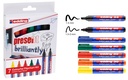 Flipchartset edding 30 / 33, 7 Stück assortiert