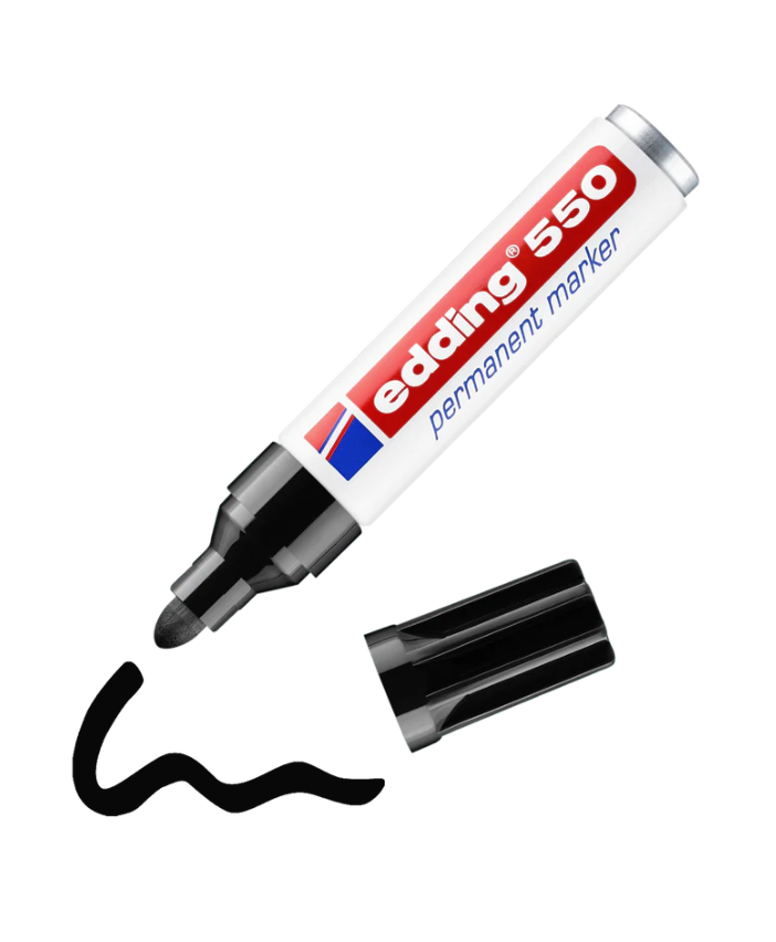 Marqueur edding 550 noir