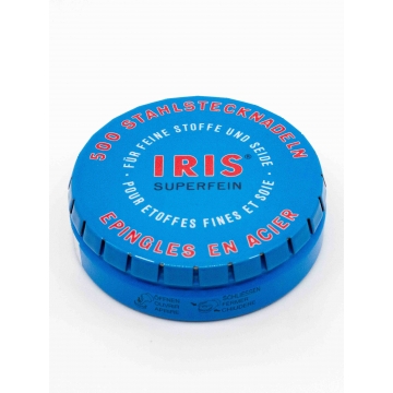 Epingles en acier Iris 500 pièces