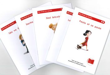 Des livres en rayon: Série rouge (2017) Set de 5 pièces