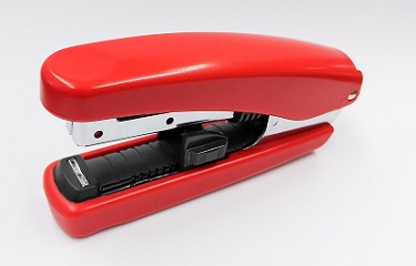 ​​Agrafeuse (plat) PS10F rouge