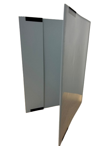 Dossier procédure civile gris avec fixation (Pq de 20 pces)