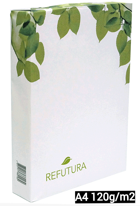 Recycling-Fotokopierpapier A4 Refutura , 120 g/m2 (500 Blatt)