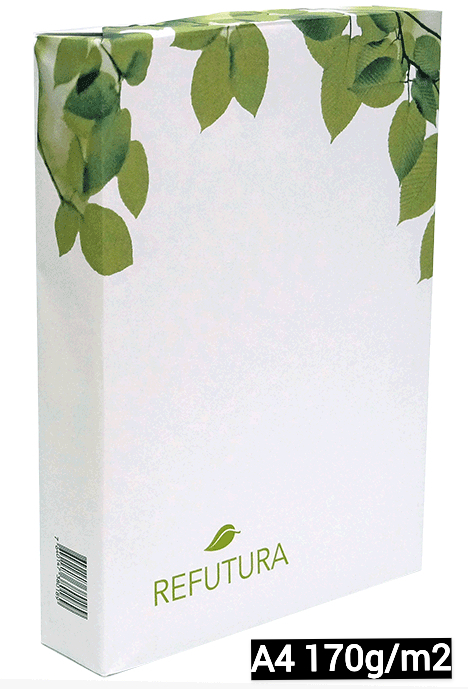 ​Papier photocopies A4 Refutura 170gm2 blanc (Pq de 250 feuilles)