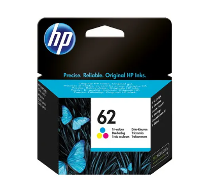 Cartouche d'encre HP 62 couleur