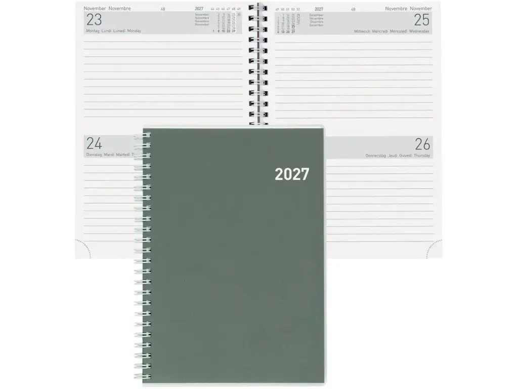 Agenda Bi Jour, Wire-O 2027, Cylar