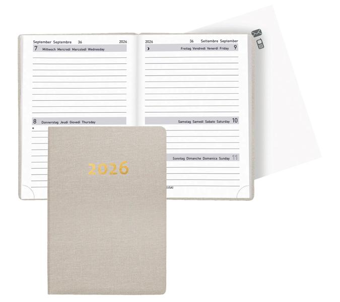 ​Agenda poche Tell 2026