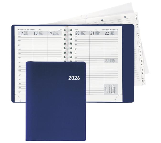 ​Agenda de poche Rex, Wire-O 2026