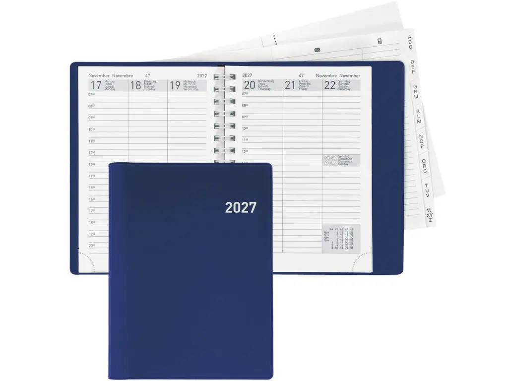 ​Agenda de poche Rex, Wire-O 2027