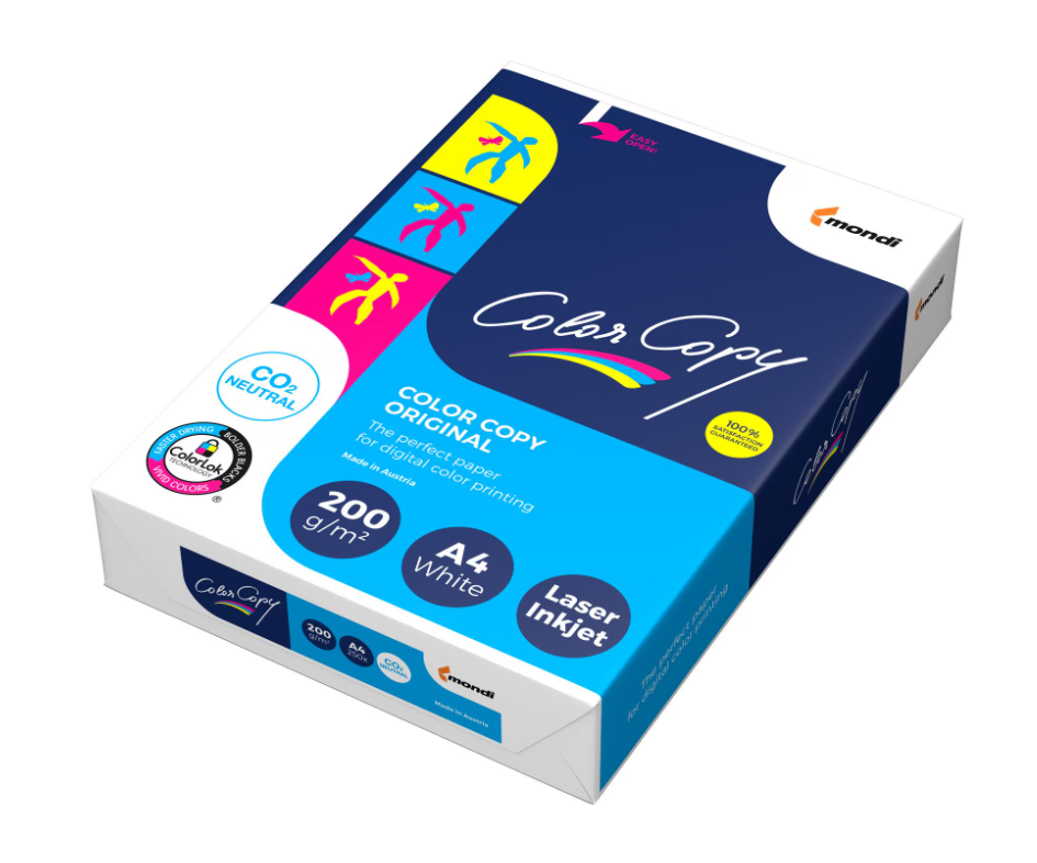 Fotokopierpapier A3  200 gm2 super weiss (Paket zu 250 Blatt)