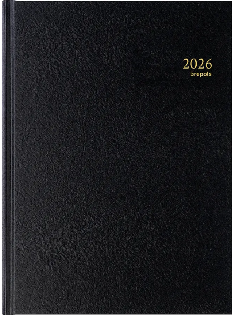 ​Agenda BREPOLIS Bremax 1 noir 2026