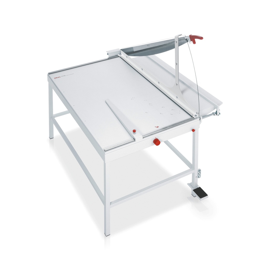 Schneidemaschine IDEAL 1110 110 cm mit Werkstoffmesser (75°)