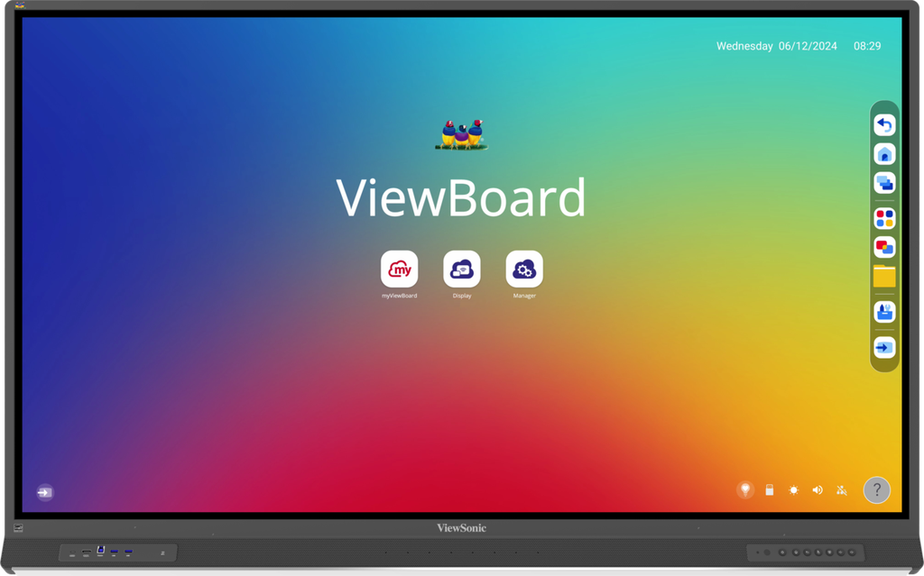 Ecran tactile ViewSonic IFP8653 4K UHD 