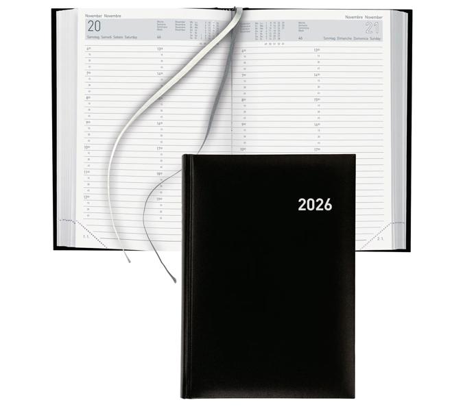 ​Agenda Manager noir 2026