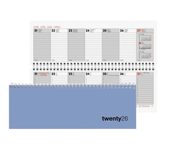 Calendrier de table Colorful 2026