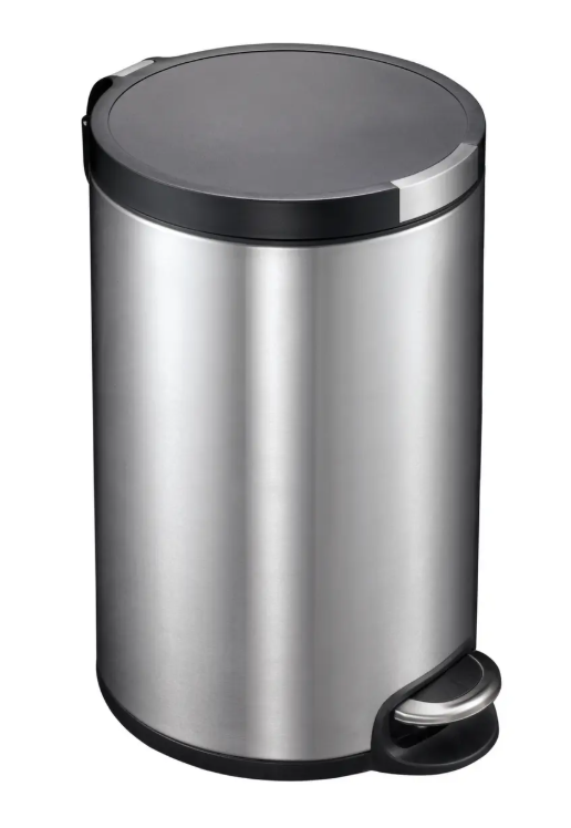 Poubelle à pédale EKO Artistic avec couvercle plastique, 20 l