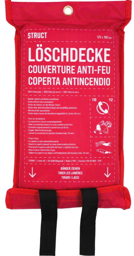 Löschdecke STRUCT 120 x 180 cm