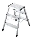  Marchepied pliant en aluminium, hauteur d’estrade 600 mm
