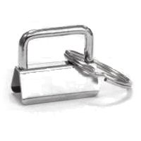 Rohling - Schlüsselband Klemme mit Schlüsselring 