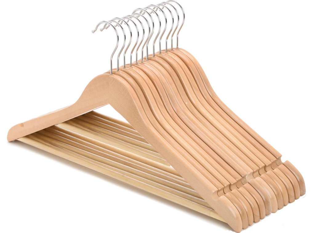 Cintre en bois, 10 pièces