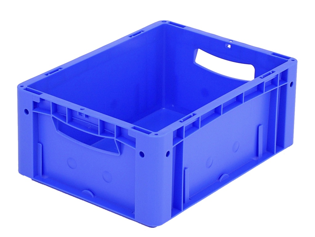 Bac empilable norme Europe, bleu, capacité 15 l