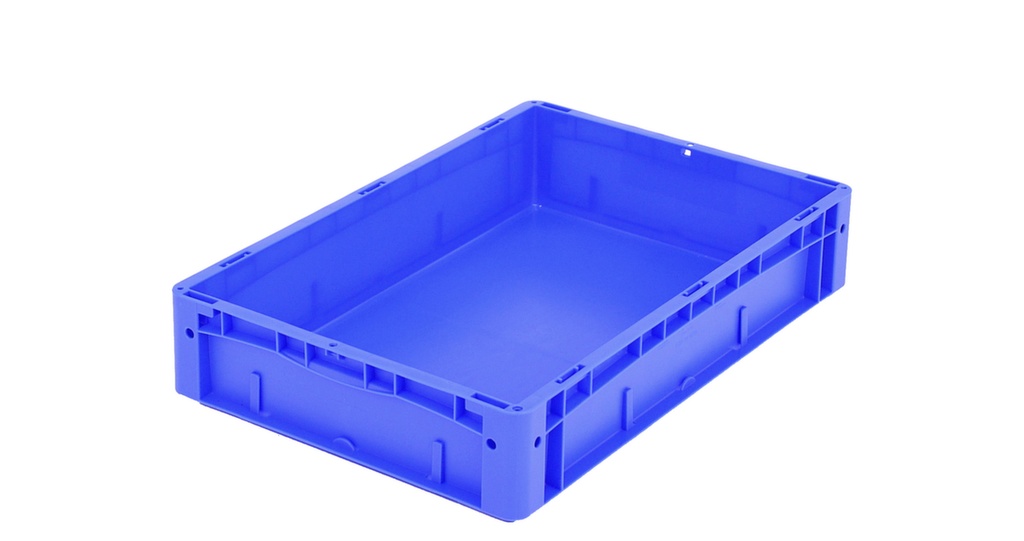 Bac empilable norme Europe, bleu, capacité 21 l  