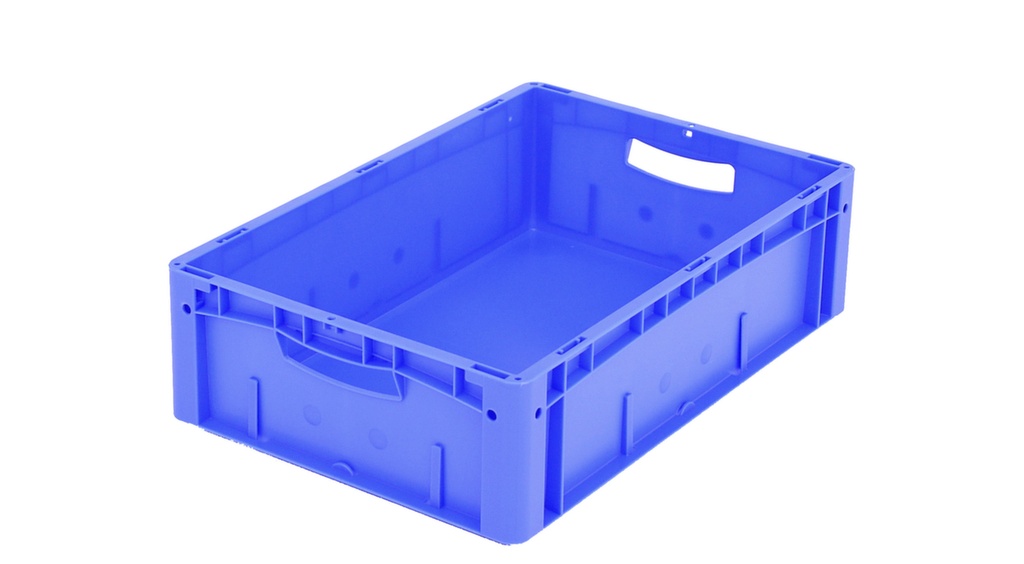 Bac gerbable norme Europe, bleu, capacité 31 l