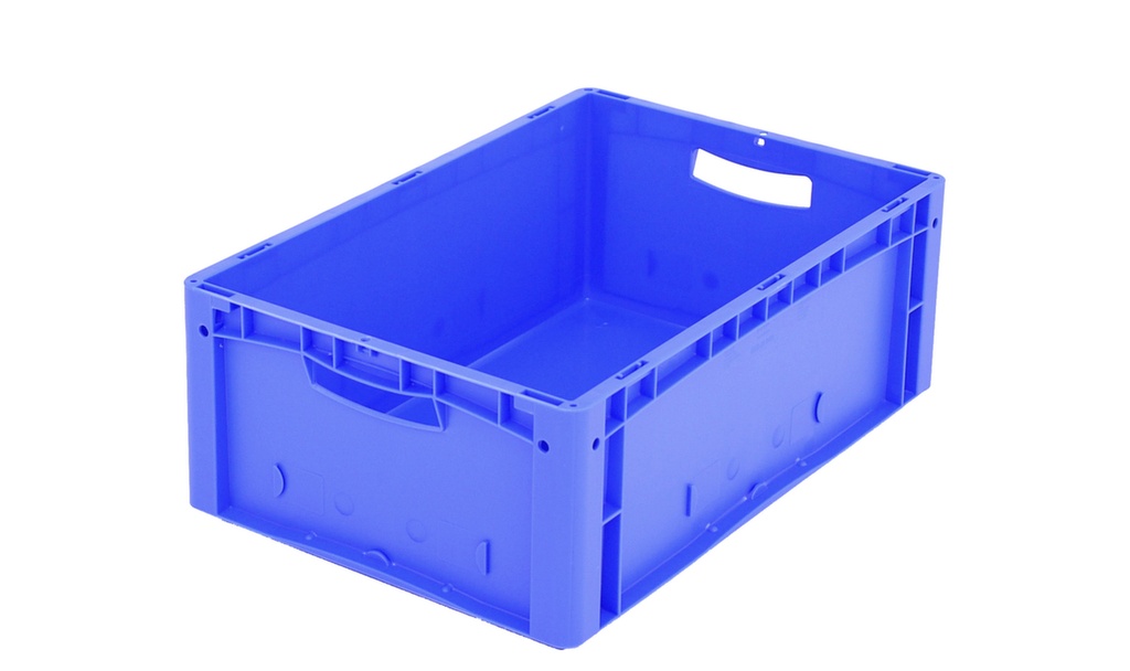 Bac empilable norme Europe, bleu, capacité  41 l