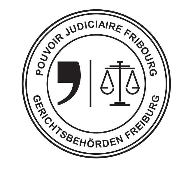 Sceau Colop Printer R40 "Pouvoir judiciaire - Gerichtsbehörde" 