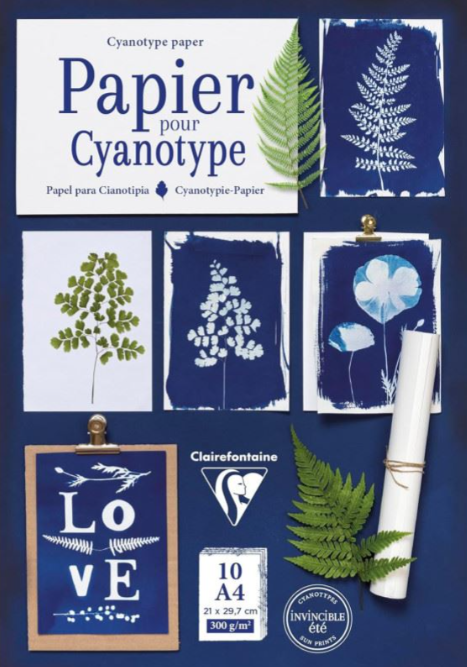 Papier pour Cyanotype Clairefontaine A4