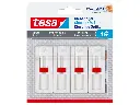 Clou adhésif réglable tesa® pour papier peint et plâtre (4 × 1 kg)