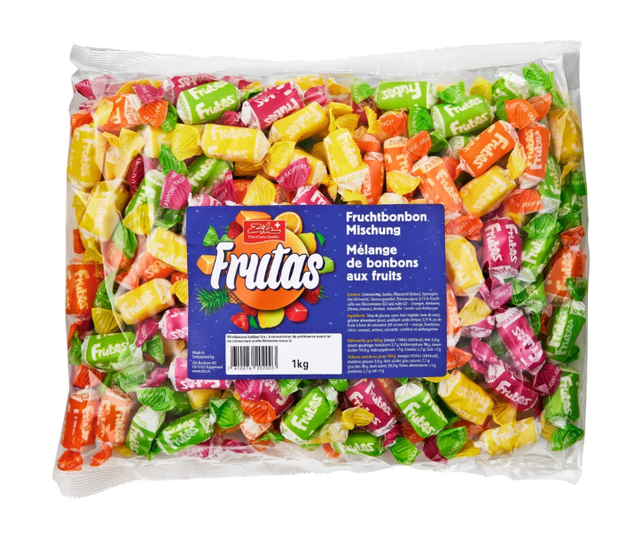 Frutas, Kaubonbons