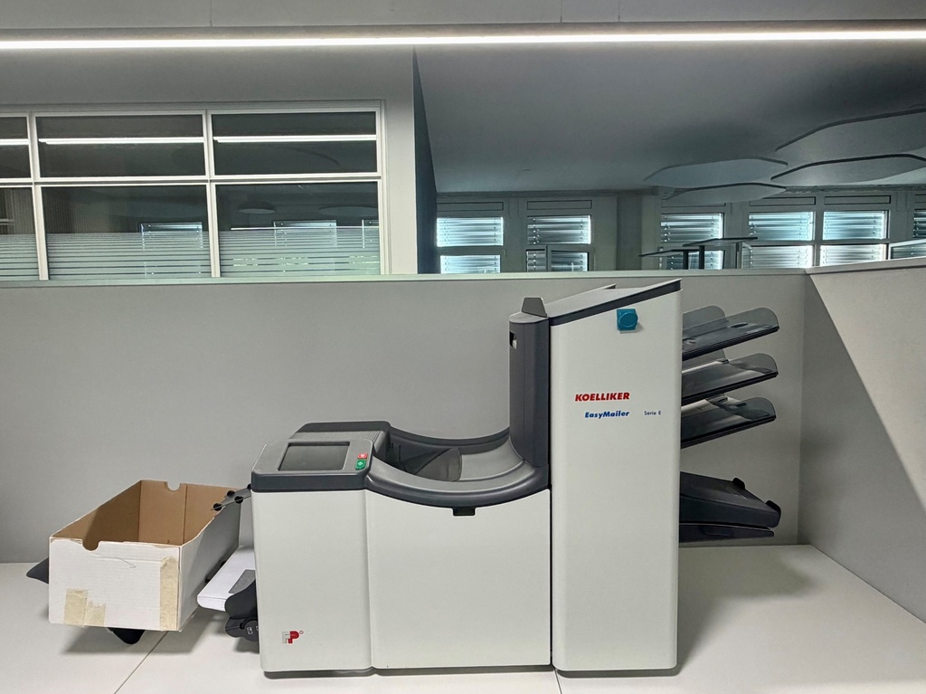Gebrauchte Falz- und Kuvertiermaschine / Mise-sous-pli-Maschine Koelliker EasyMailer Serie E