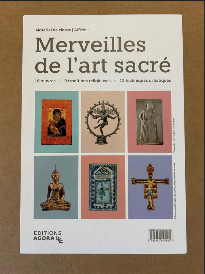  Merveilles de l’art sacré - matériel de classe - 16 affiches A2 (+ accès au site dédié) Edition 2026
