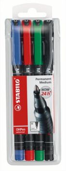 [62.220] Stabilo OHPen universal medium wasserfest, Sortiment