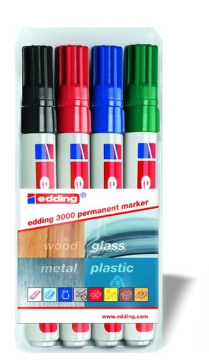 Marqueur edding 3000, assortiment